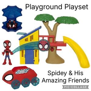 Marvel Spidey & His Amazing Friends Playground Playset & Web Crawler